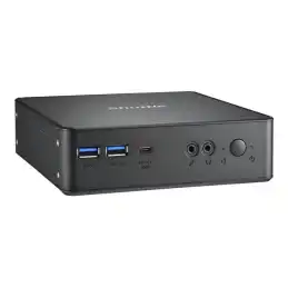 Shuttle XPC nano - Barebone - mini PC 1 x Core i3 1215U - jusqu'à 4.4 GHz - RAM 0 Go - UHD Graphics 620... (NC40U3)_7